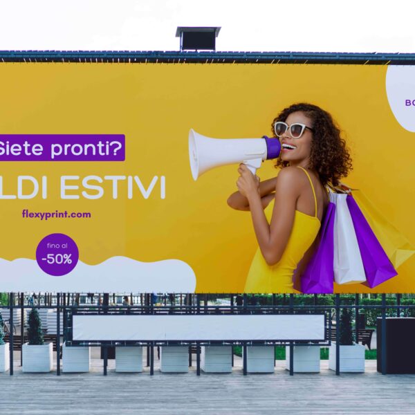 Banner in PVC occhiellato