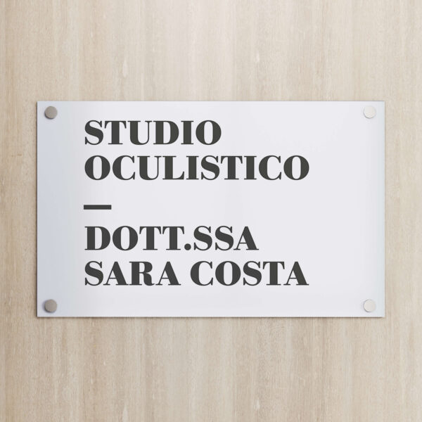 Dibond da 3 mm monofacciale