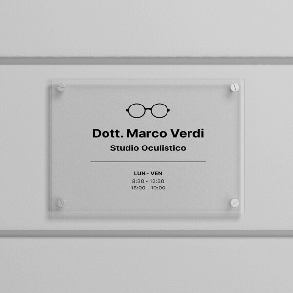 Plexiglass trasparente da 5 mm