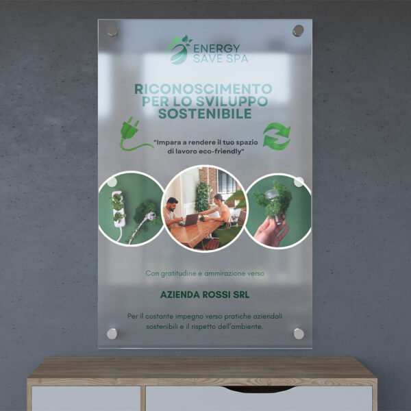 Plexiglass trasparente da 3 mm retro bianco