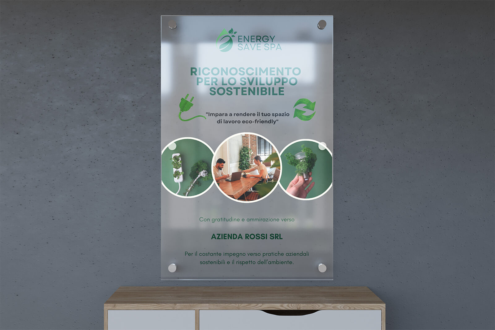 Plexiglass trasparente da 3 mm retro bianco