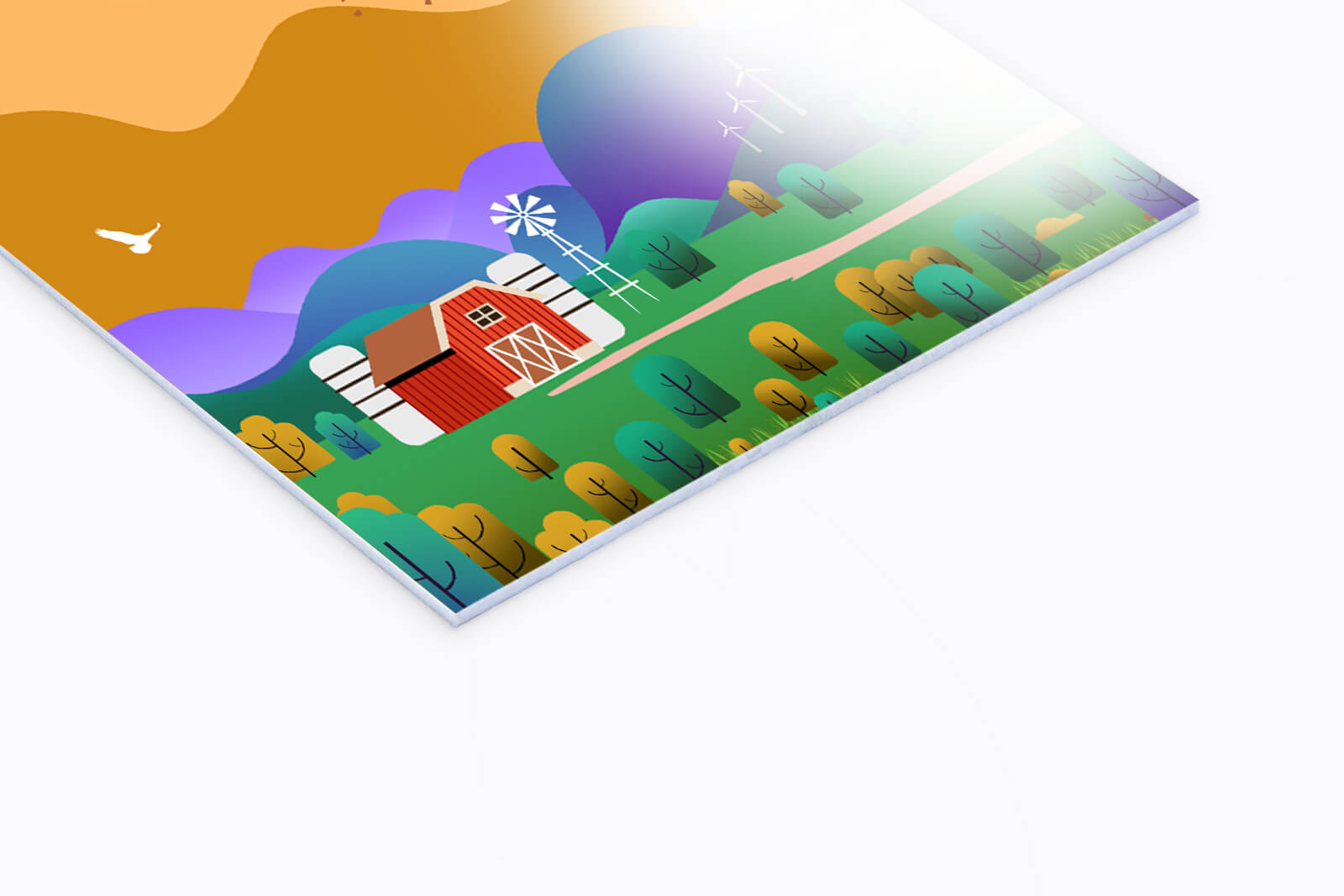 Plexiglass opalino da 3 mm retroilluminabile - immagine 2