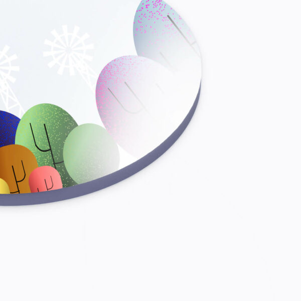 Plexiglass trasparente da 5 mm retro bianco