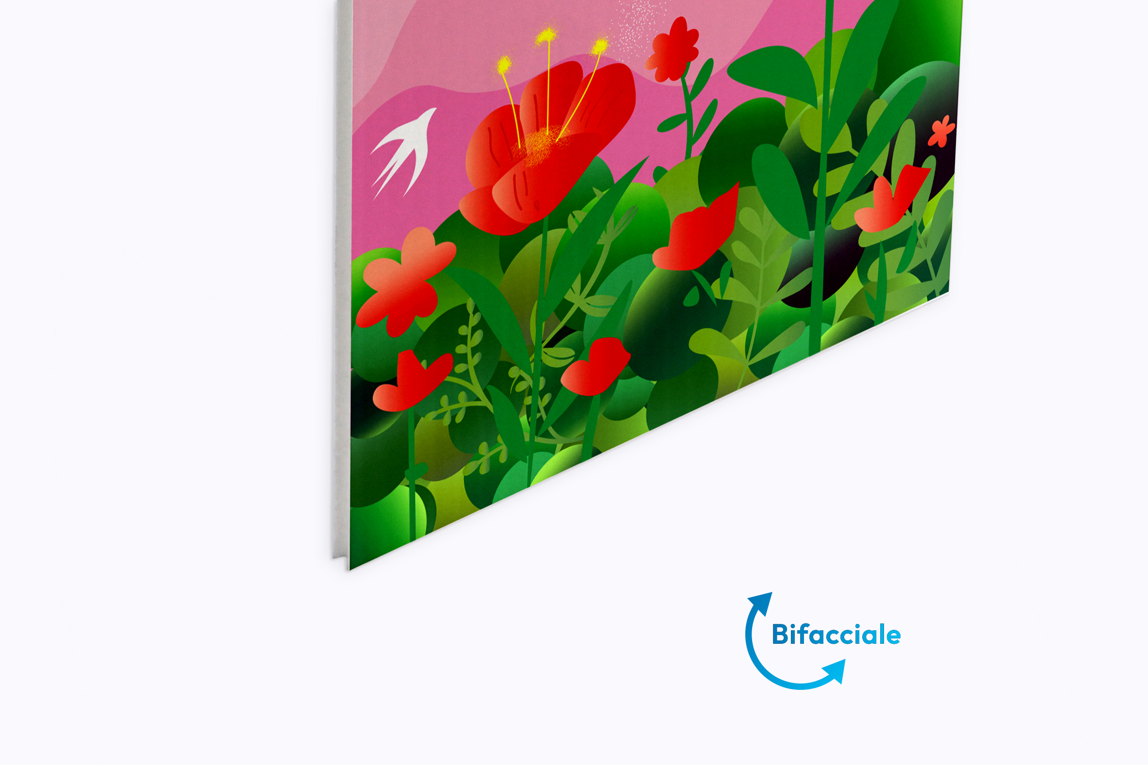 Polionda PVC alveolare da 3 mm bifacciale - immagine 2