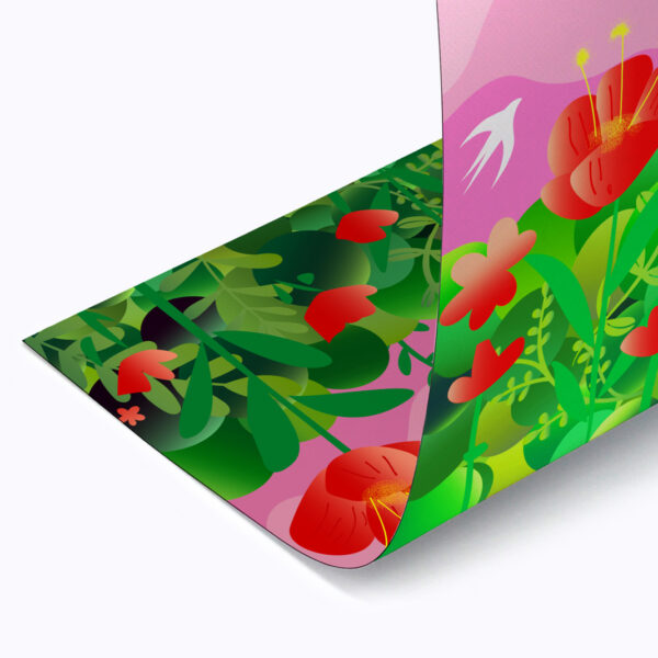 Banner in PVC anima nera bifacciale