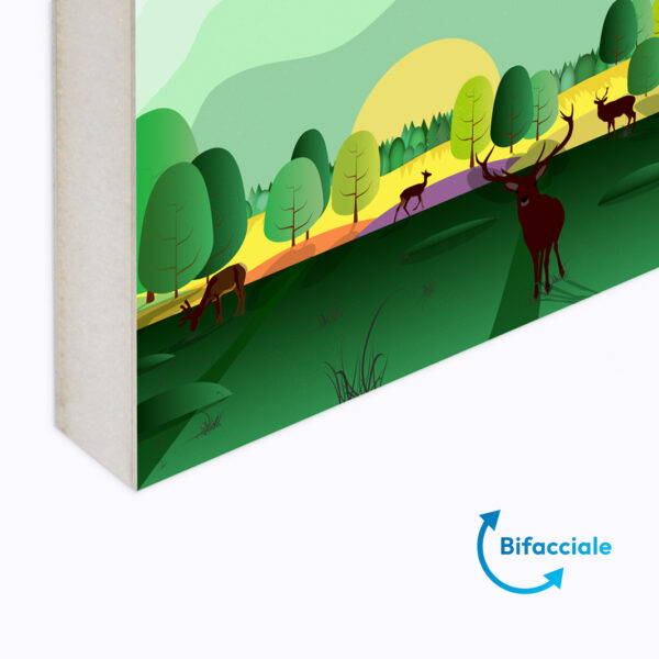 Sandwich PVC Forex da 20 mm bifacciale