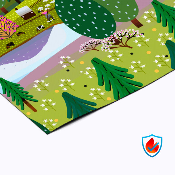 Banner in PVC personalizzabile ignifugo