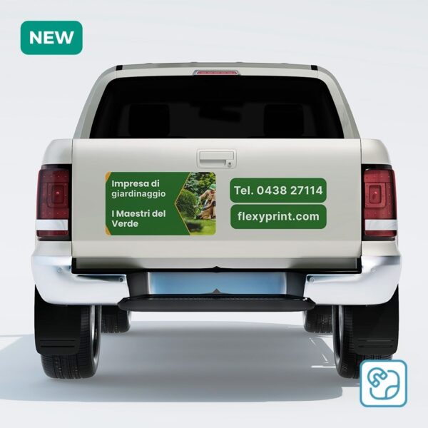Stampa Digitale Targhe Magnetiche per Auto e per Furgoni